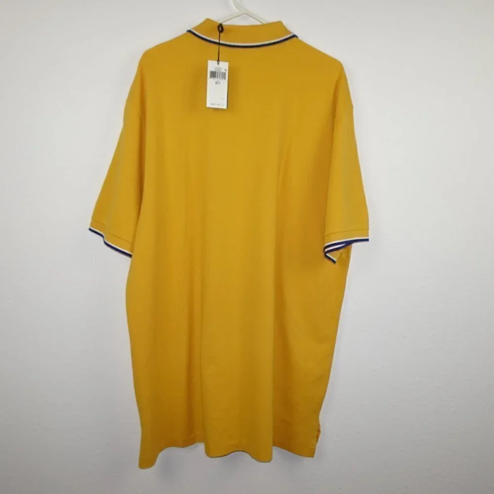 Polo Ralph Lauren Polo Shirt Big Men's Size XLT Yellow Cotton